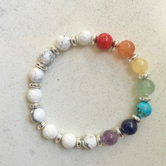 7 Chakra Energy Bracelet Set - Picture 6 of 7